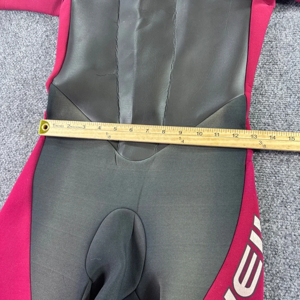 O'Neill Reactor Wetsuit Youth 12 Black Pink 2/1mm Back Zip Spring Suit Shorty